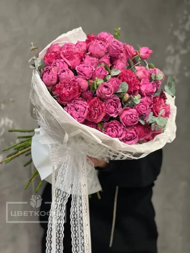 Букет «Малиновое настроение»