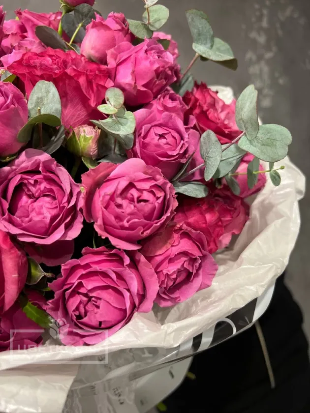 Букет «Малиновое настроение»