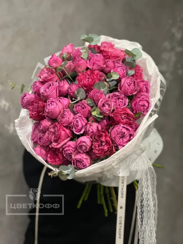 Букет «Малиновое настроение»