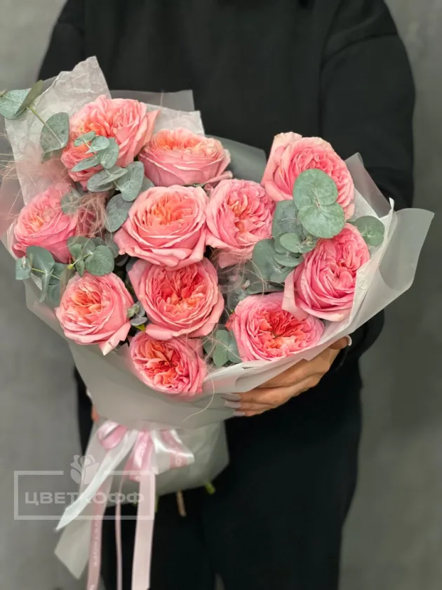 Монобукет из 11 «Пинк экспрешн»