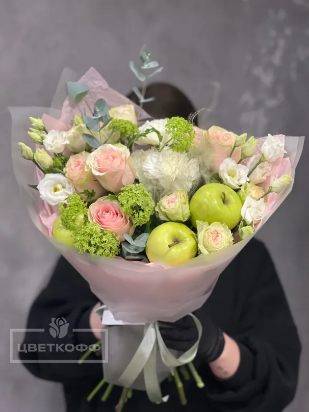 Букет с яблоками №2
