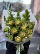 Сборный букет с пионовидной розой «Вегги»