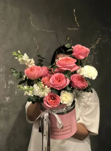 Авторский сборный бокс №91 от интернет-магазина цветов в 