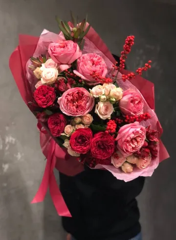 Сборный букет №45 от интернет-магазина цветов в 