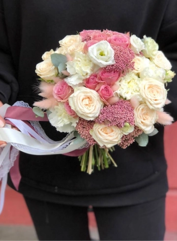 Свадебный букет №"5 от интернет-магазина цветов в 