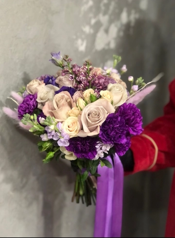 Свадебный букет №10 от интернет-магазина цветов в 